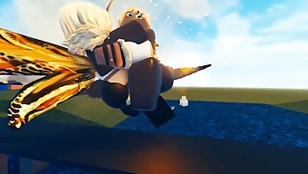 Gigantisk Monster Erotisk Møte I En Virtuell Verden