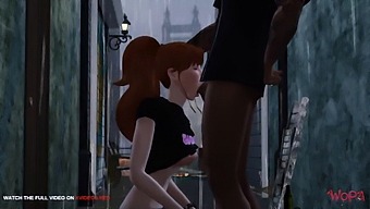 Makoto'S First Experience Of Infidelity In A Public Place - Outdoor Sex